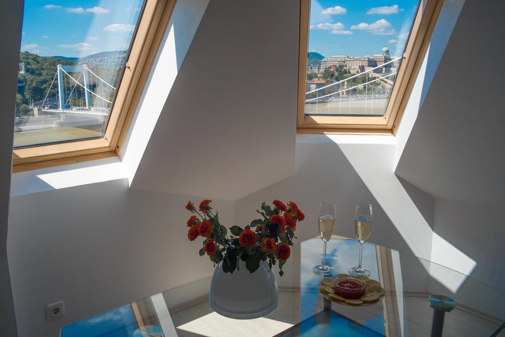 Flat With Unforgettable View Leilighet Budapest Eksteriør bilde